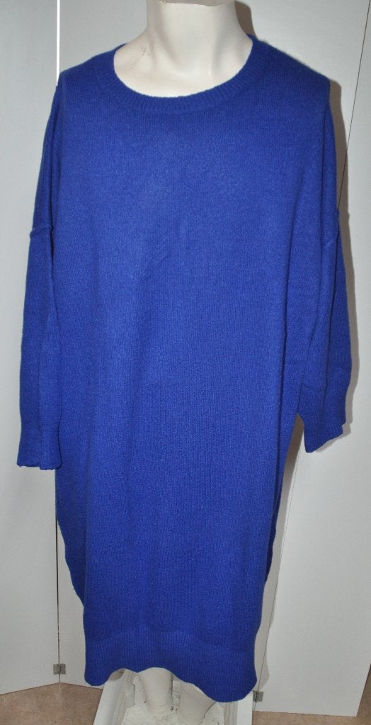 XYZ80 Trui Jurk maat XXL blauw, Ophalen of Verzenden, Zo goed als nieuw, Blauw, Jurk