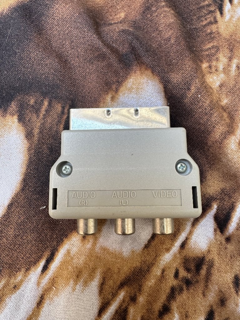 Nintendo SCART Adapter, Ophalen of Verzenden, Zo goed als nieuw, Gamecube, Overige typen