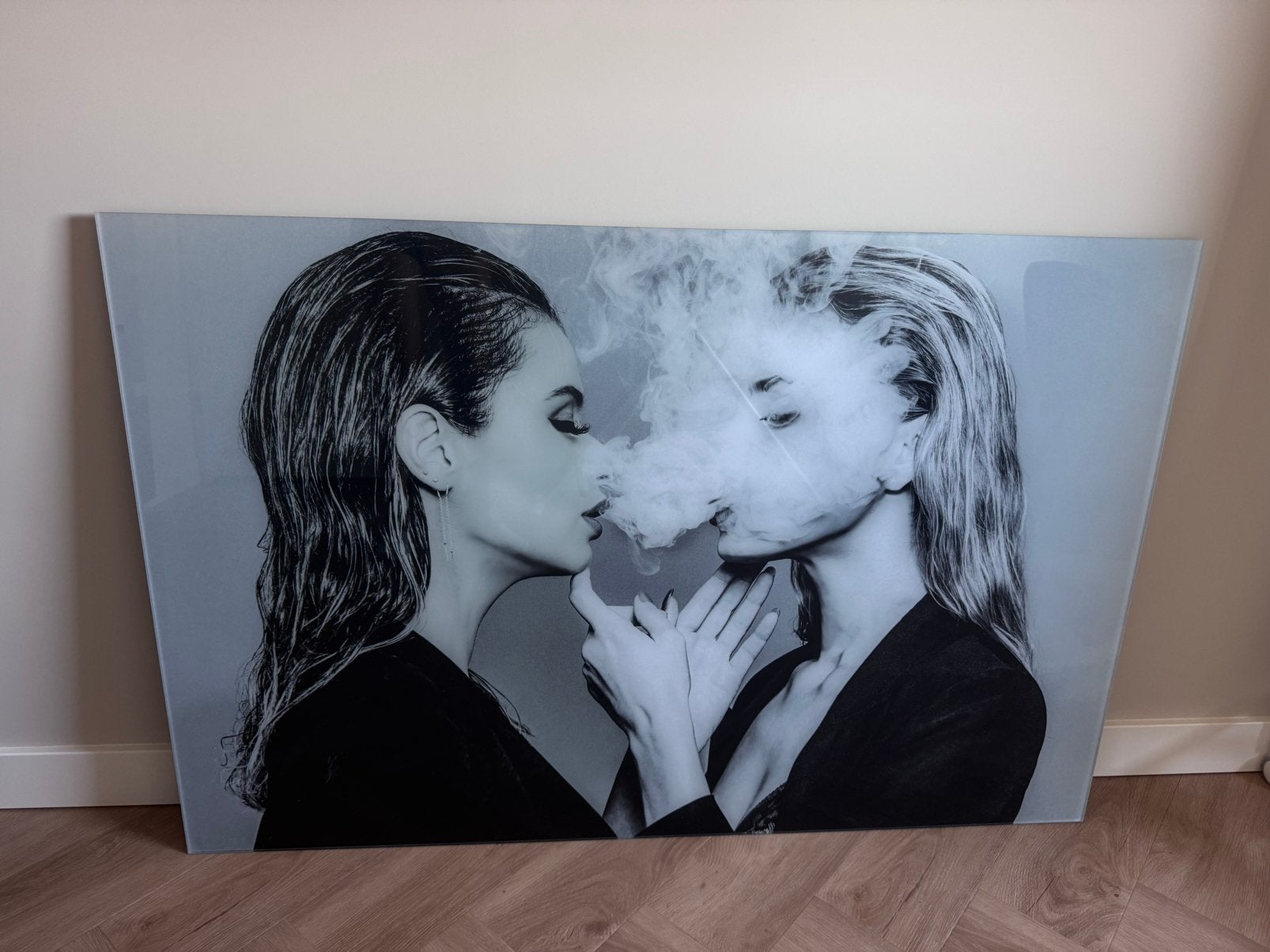 Plexiglas schilderij kunstkartel, Huis en Inrichting, Woonaccessoires | Schilderijen, Tekeningen en Foto's, Ophalen, Zo goed als nieuw