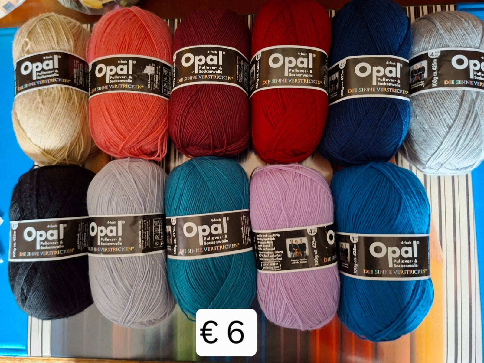 Opal sokkenwol, Breien of Haken, Nieuw, Ophalen of Verzenden, Opal