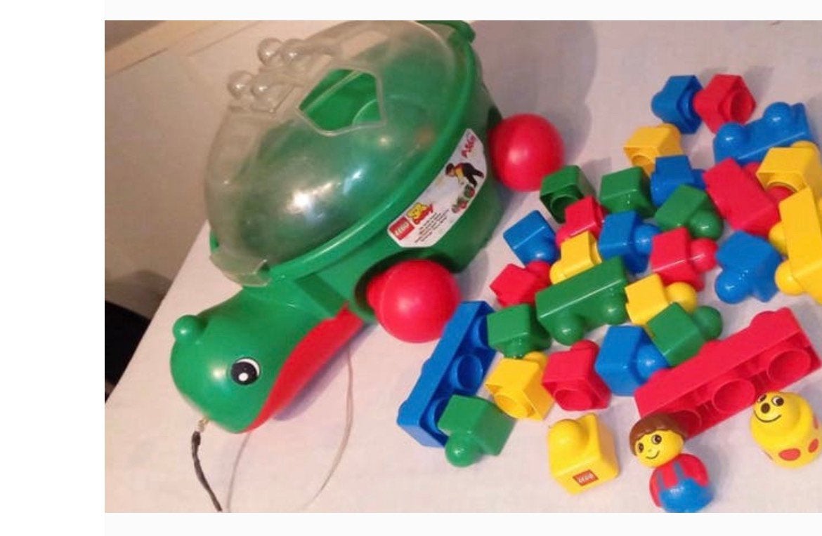 Lego duplo  Baby 2107 Primo Turtle Wagon , Rare, Kinderen en Baby's, Speelgoed | Duplo en Lego, Lego Primo, Overige thema's, Ophalen of Verzenden