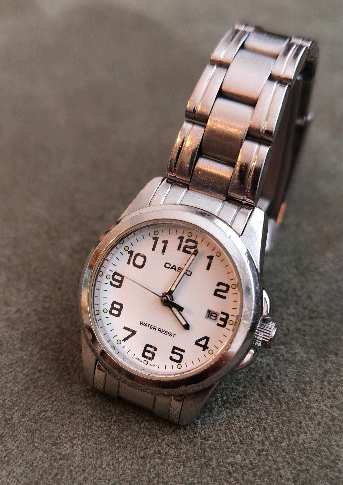 Casio horloge, Ophalen of Verzenden, Zo goed als nieuw, Staal, Overige merken