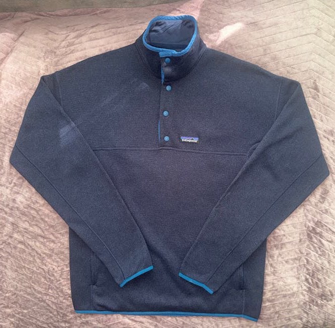 Patagonia Better Sweater Marsupial Fleece Pullover, Ophalen of Verzenden, Zo goed als nieuw, Maat 48/50 (M), Blauw