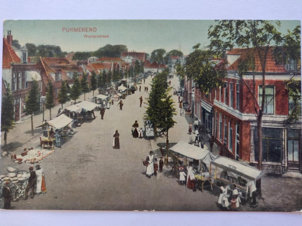 X2451 Purmerend 1915 naar Oostwoud, Ophalen of Verzenden, Voor 1920, Noord-Holland