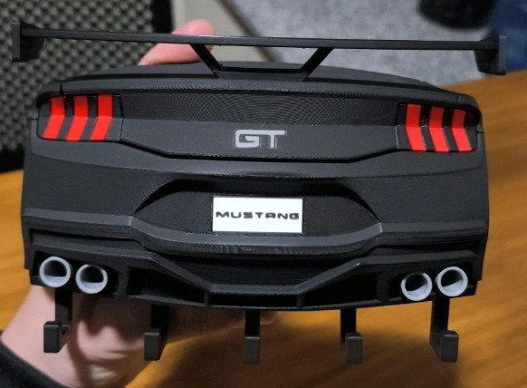 Mustang GT Sleutelhouder - Diverse Kleuren Beschikbaar, Ophalen of Verzenden, Nieuw, Meerkleurig, Kunststof