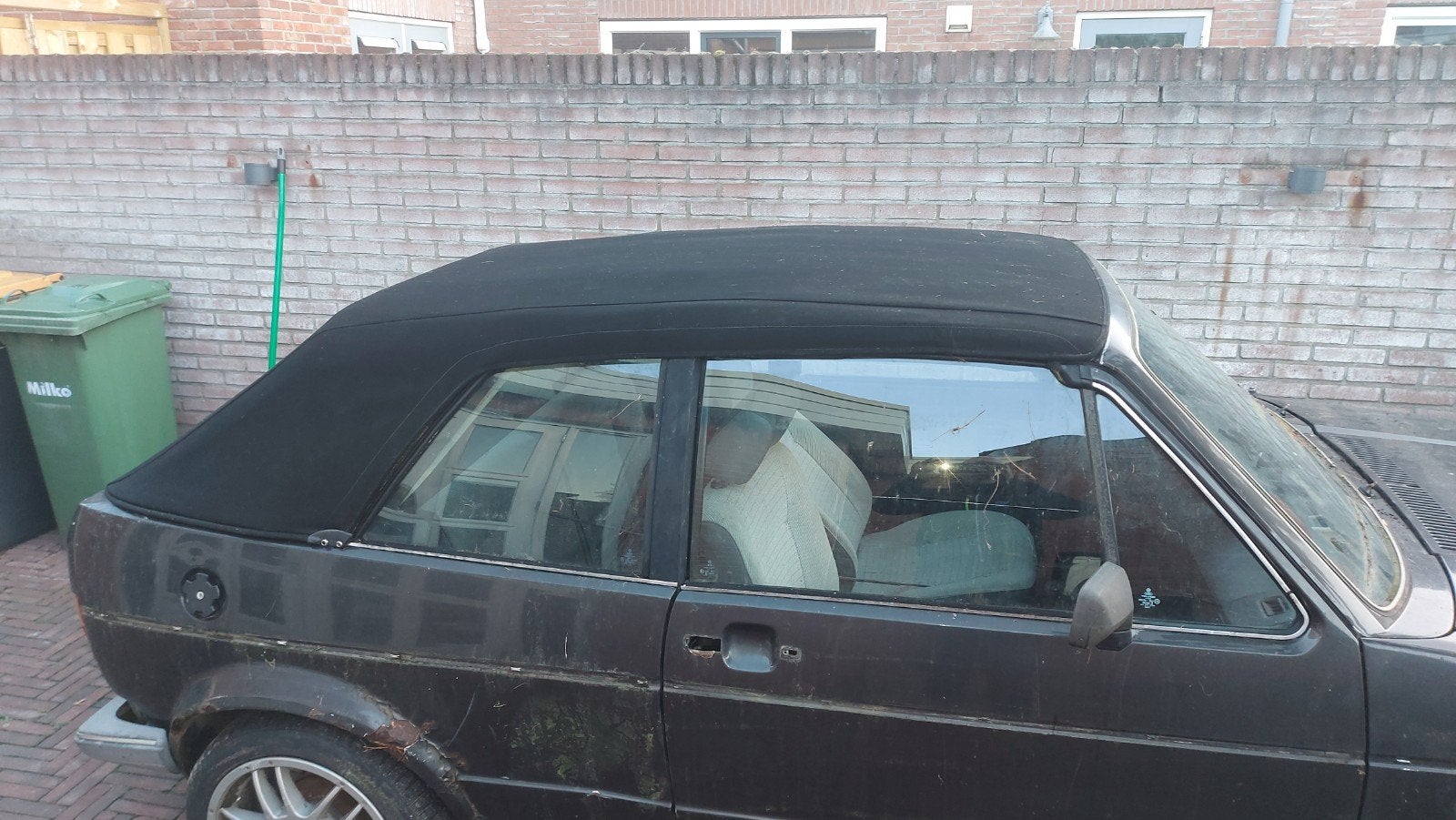 Volkswagen Golf 1 Cabriolet softtop, Ophalen, Gebruikt, Achterklep, Volkswagen