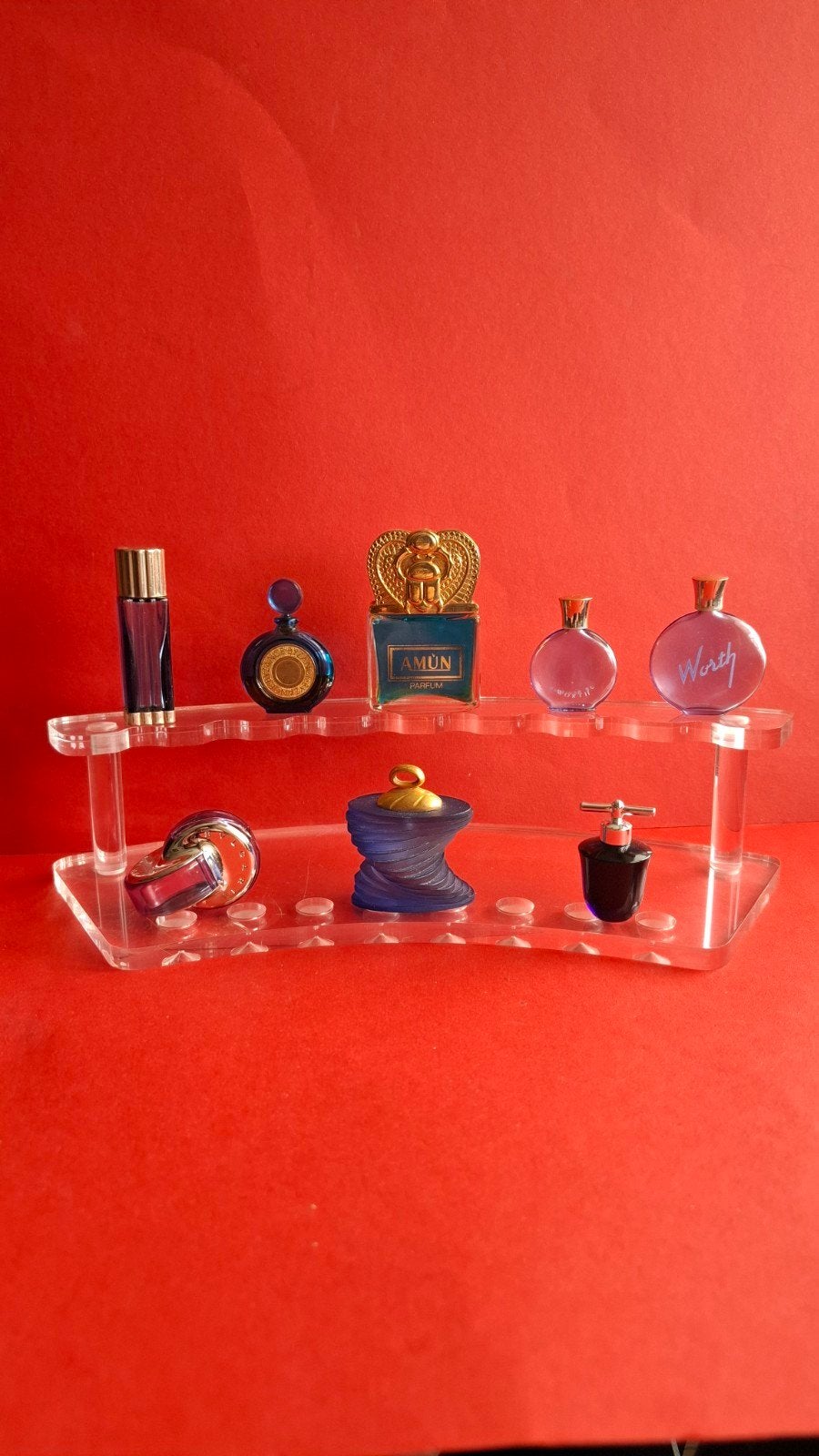verschillende flesjes parfum 8 stuks, Verzenden, Miniatuur