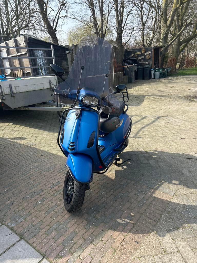 Mooie blauwe Vespa Sprint - Zo goed als nieuw!, Ophalen, Zo goed als nieuw, Maximaal 45 km/u, Ciao