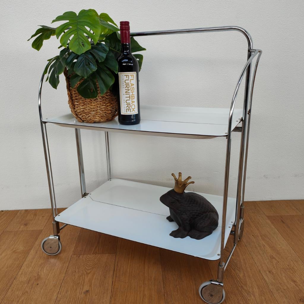 Vintage barcart drankkar trolley butlerwagen serveerwagen 15, Info@flashbackfurniture.nl, Flashback Furniture, Ophalen of Verzenden