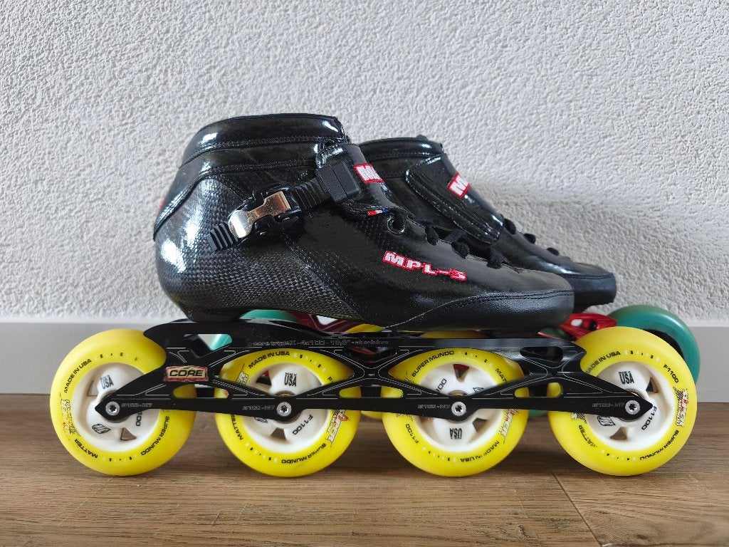 Maple MPL-3 skeelers maat 43, Sport en Fitness, Ophalen of Verzenden, Zo goed als nieuw, Inline skates 4 wielen