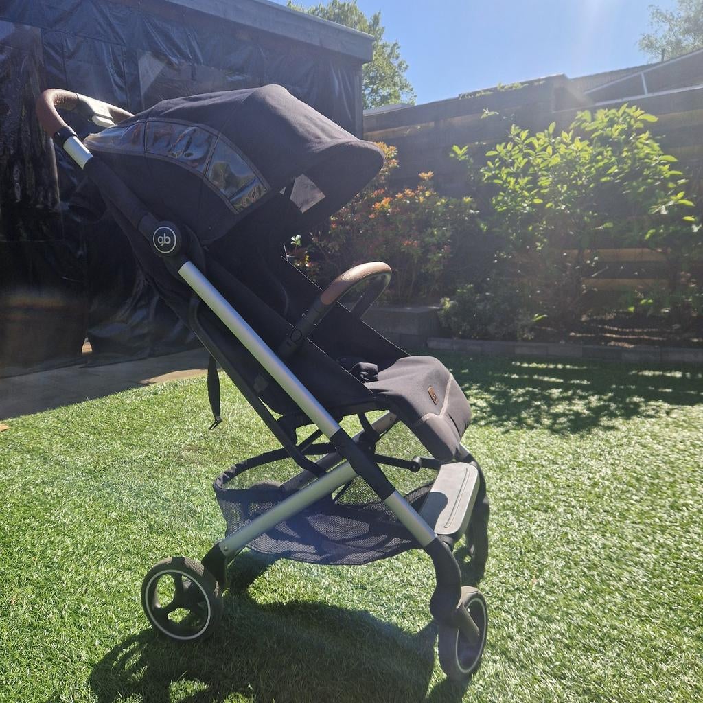 GB Qbit+ All-City buggy - Compact, licht & comfortabel, Kinderen en Baby's, Buggy's, Ophalen of Verzenden, Zo goed als nieuw, Verstelbare rugleuning