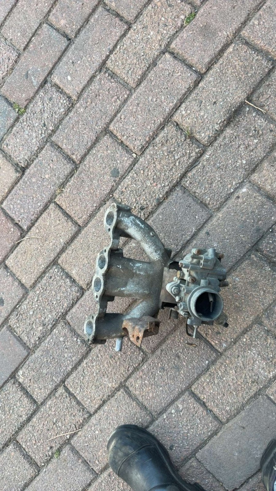 solex carburateur golf1 met inlaatspruitstuk, Ophalen, Gebruikt