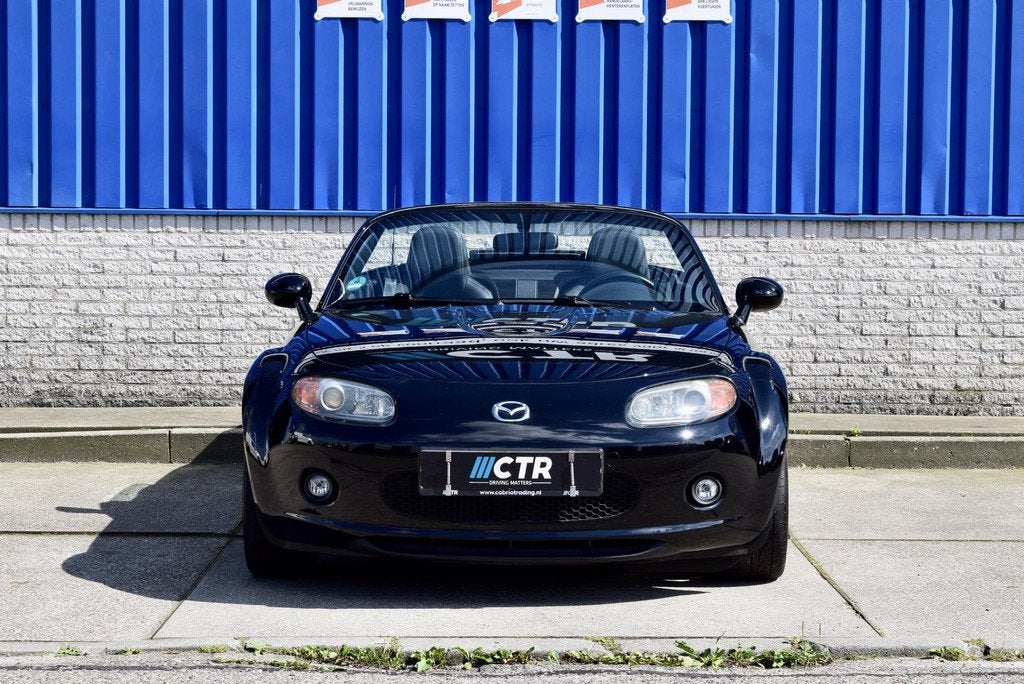 Mazda MX-5 Roadster Coupé 1.8 Touring, Auto's, Achterwielaandrijving, Gebruikt, Zwart, 4 cilinders