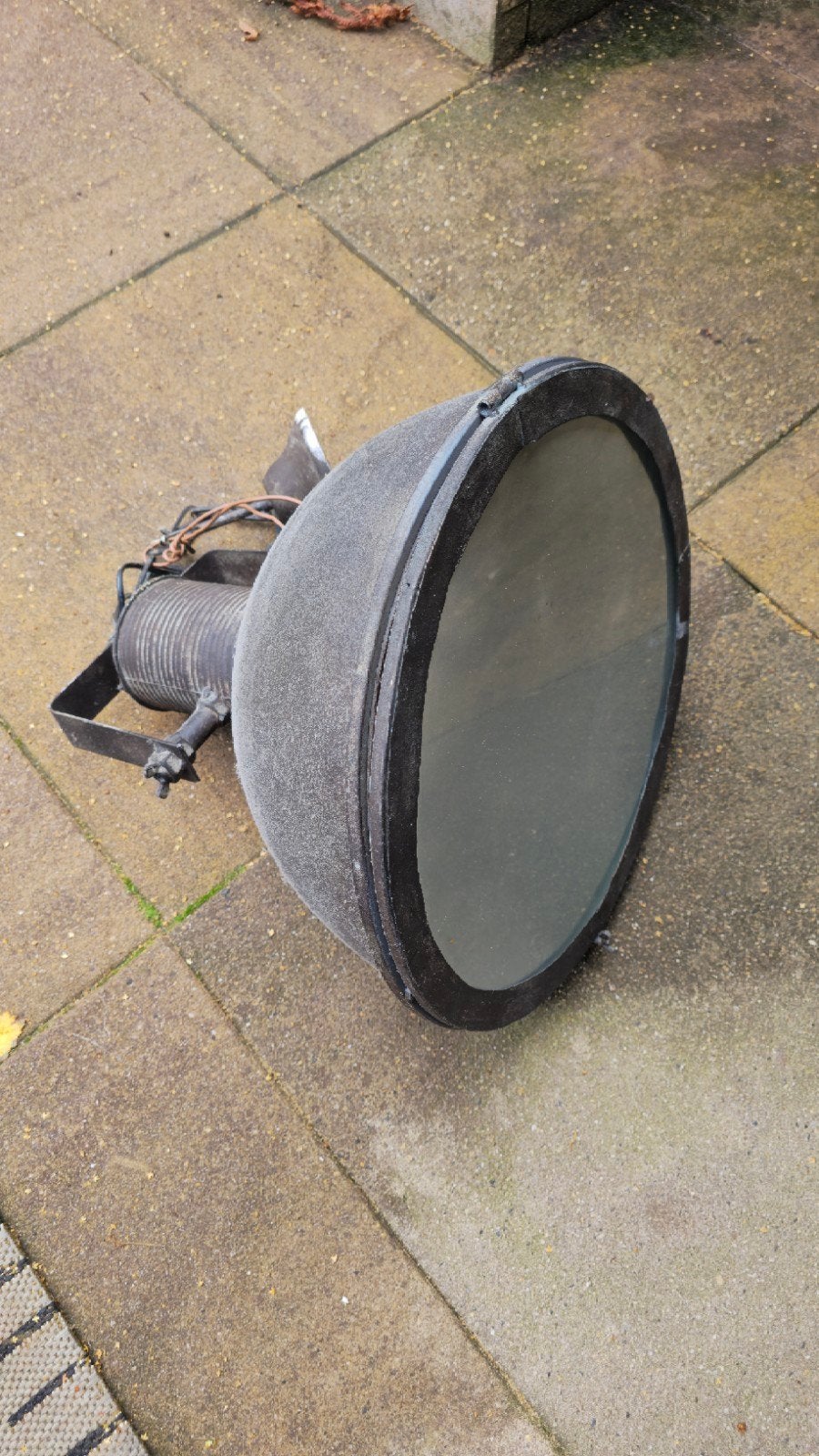 Vintage industriële hanglamp, Antiek en Kunst, Ophalen