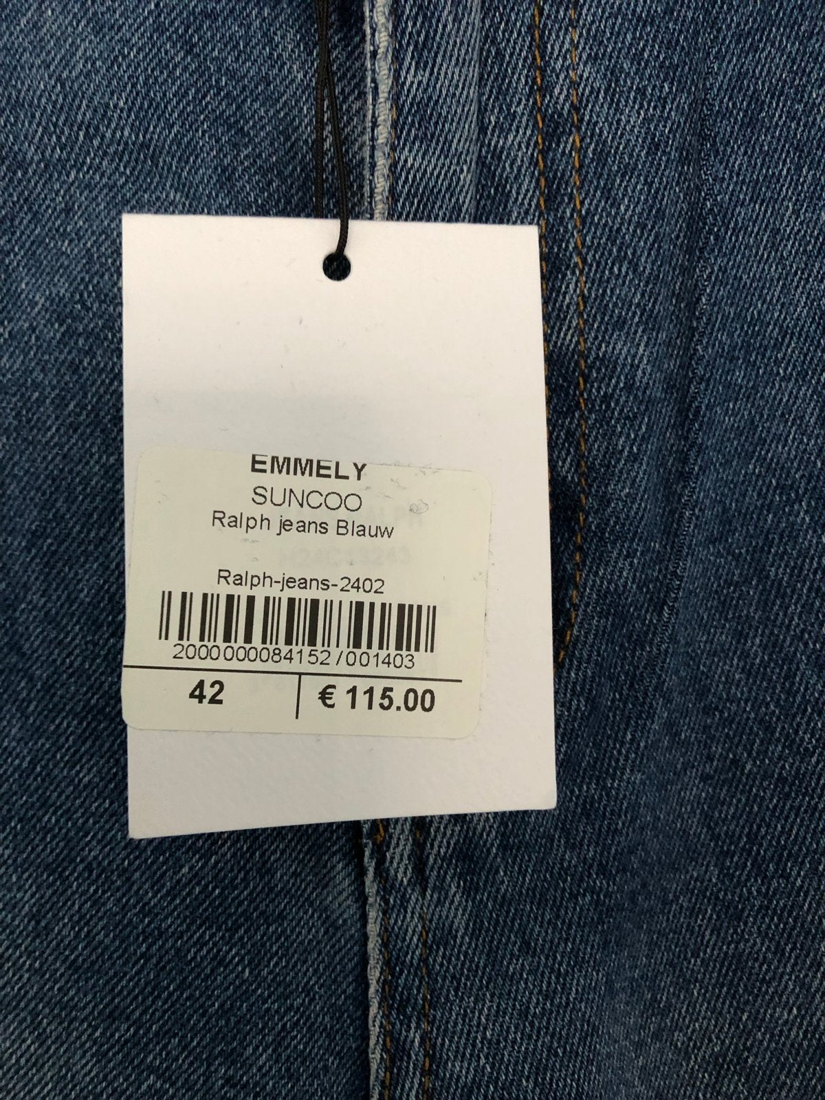 Nieuwe Suncoo Ralph jeans, maat 42, Ophalen of Verzenden, Nieuw, Blauw, W33 - W36 (confectie 42/44)