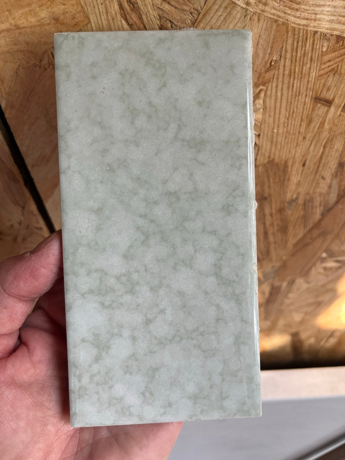 GRATIS - Jaren '70 mintgroene TEGELS (170 stuks), Doe-het-zelf en Verbouw, Tegels, Ophalen, Gebruikt, Minder dan 20 cm, Minder dan 5 m²