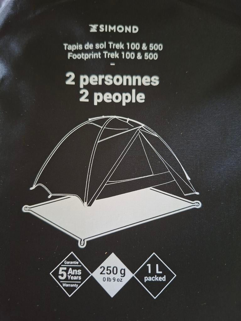 2 persoon tentkleed, Ophalen of Verzenden, Nieuw, Regenjas