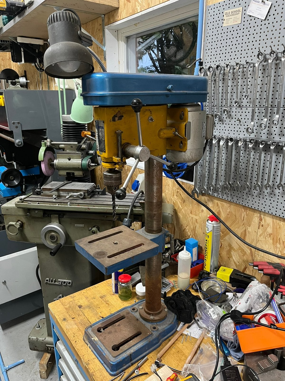 Ferm FM10 kolomboormachine- tafelboormachine, Ophalen, Zo goed als nieuw, Minder dan 400 watt, Kolomboormachine