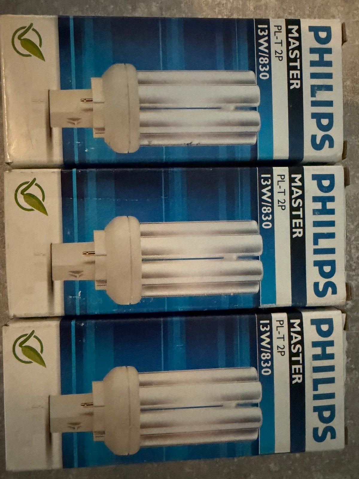 Philips MASTER PL-T 13W/830/2P – GX24d-1 – 3x NIEUW, Ophalen of Verzenden, Nieuw