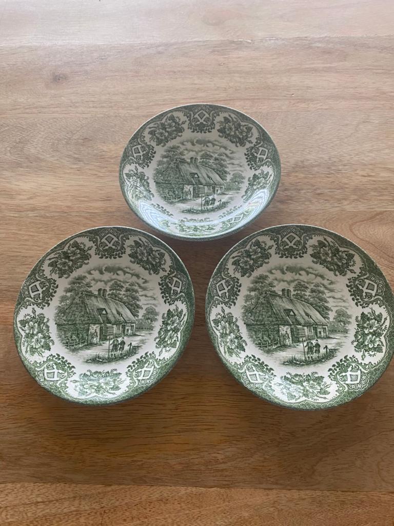 Bordjes 3 stuks English Ironstone, Ophalen