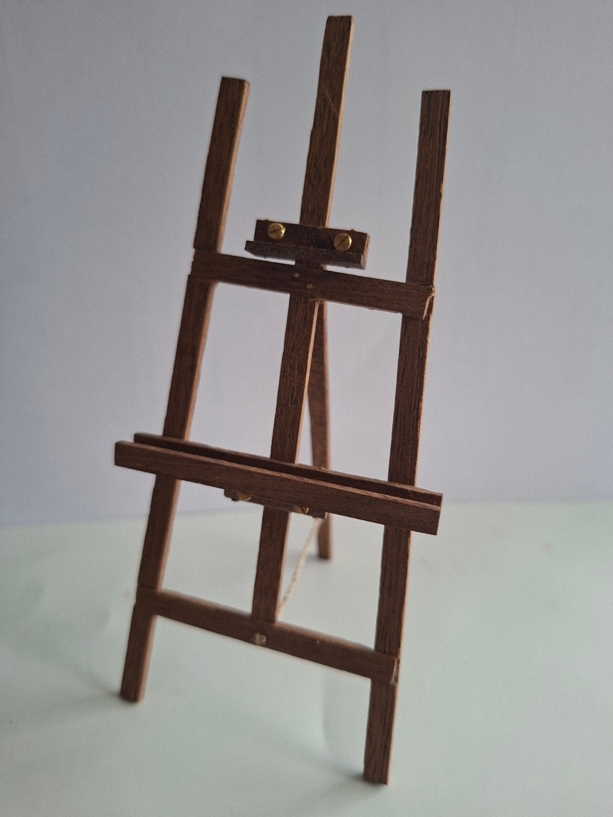 Schildersezel +schilderskist. Schaal 1:12, poppenhuis UNICUM, Ophalen of Verzenden, Poppenhuis
