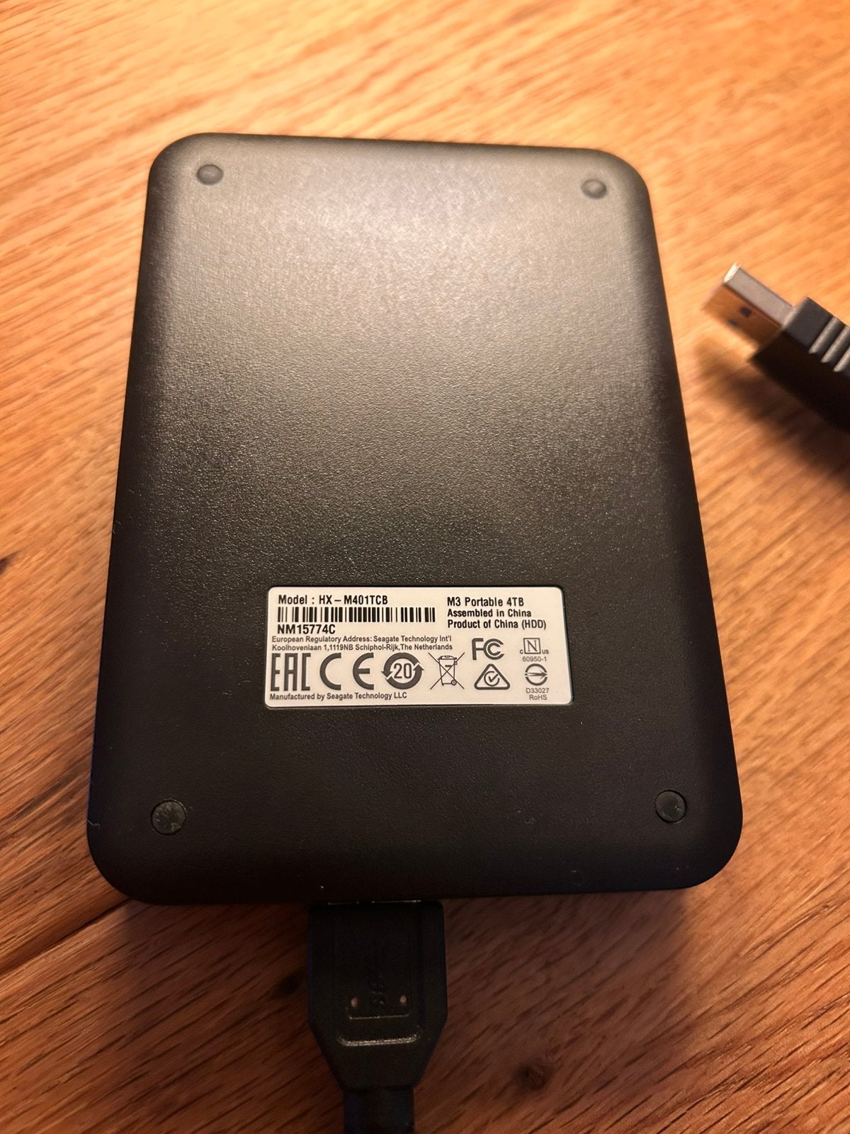 Maxtor M3 Portable 4TB Zwart, Computers en Software, Maxtor, Gebruikt, HDD, Ophalen of Verzenden