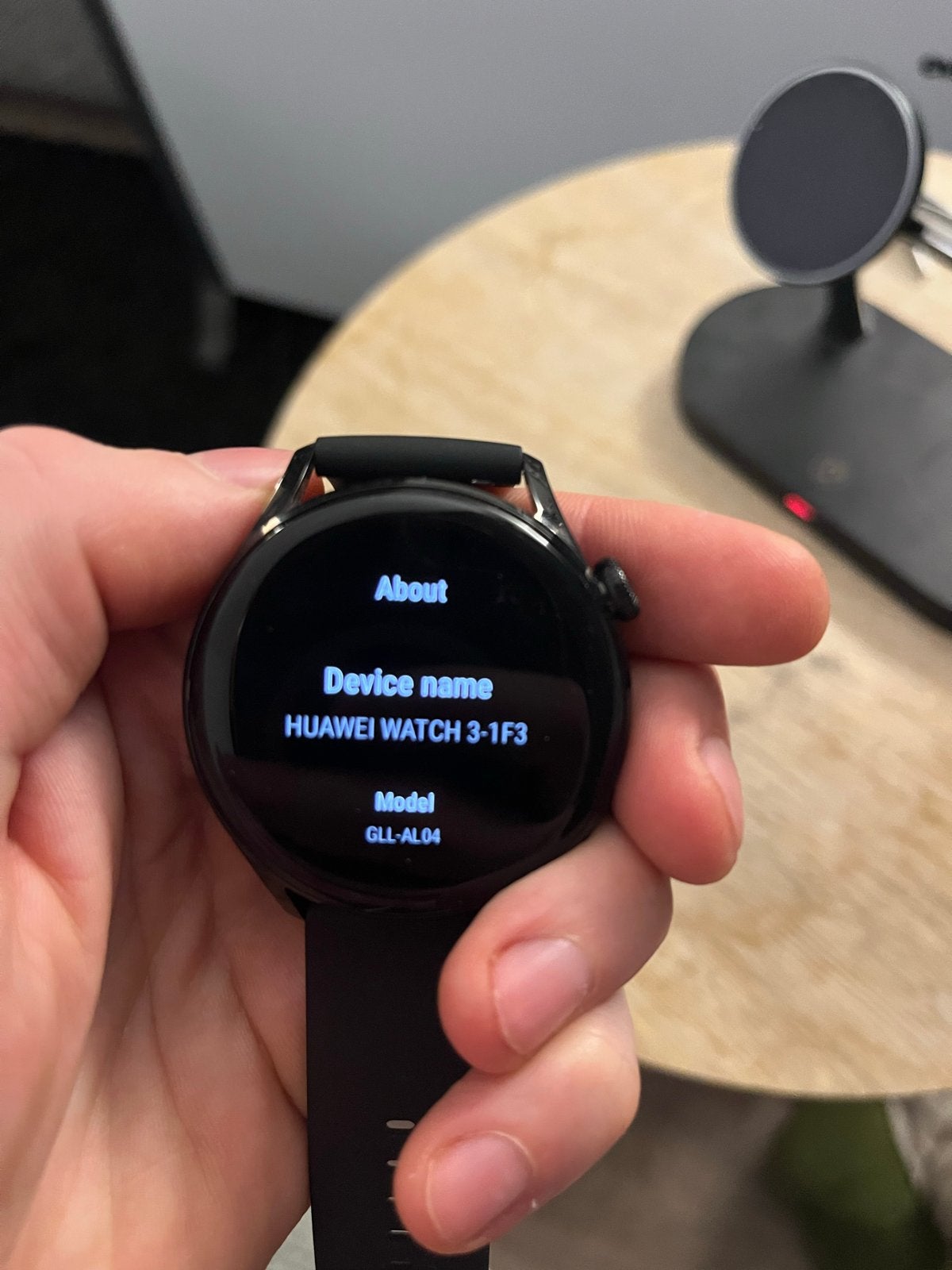 Huawei Watch 3-1F3 Smartwatch - Zwart, Afstand, Zwart, Ophalen of Verzenden, Zo goed als nieuw