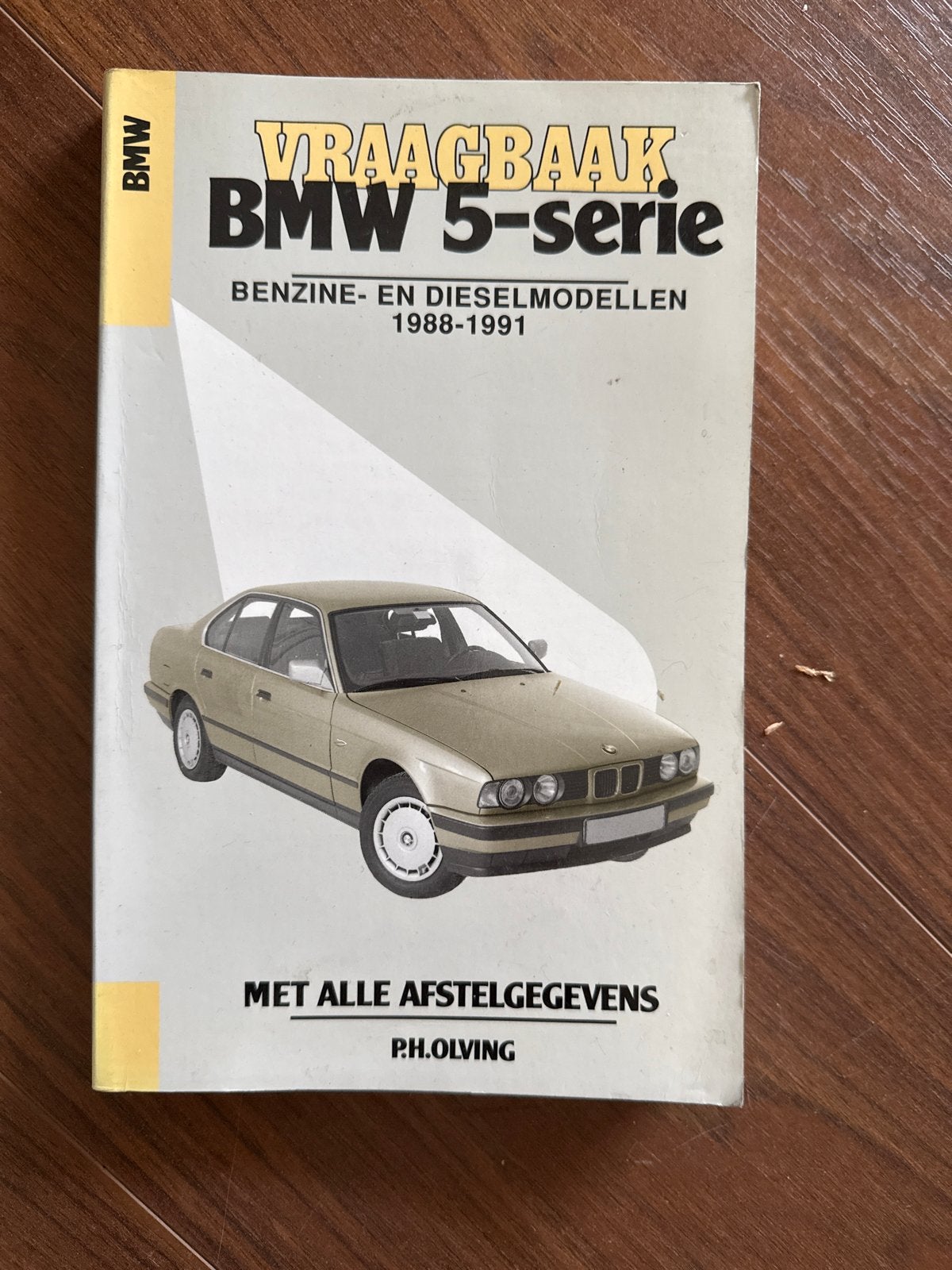 Vraagbaak BMW 5-serie Benzine- en Dieselmodellen 1988-1991, Ophalen of Verzenden, Gelezen, BMW