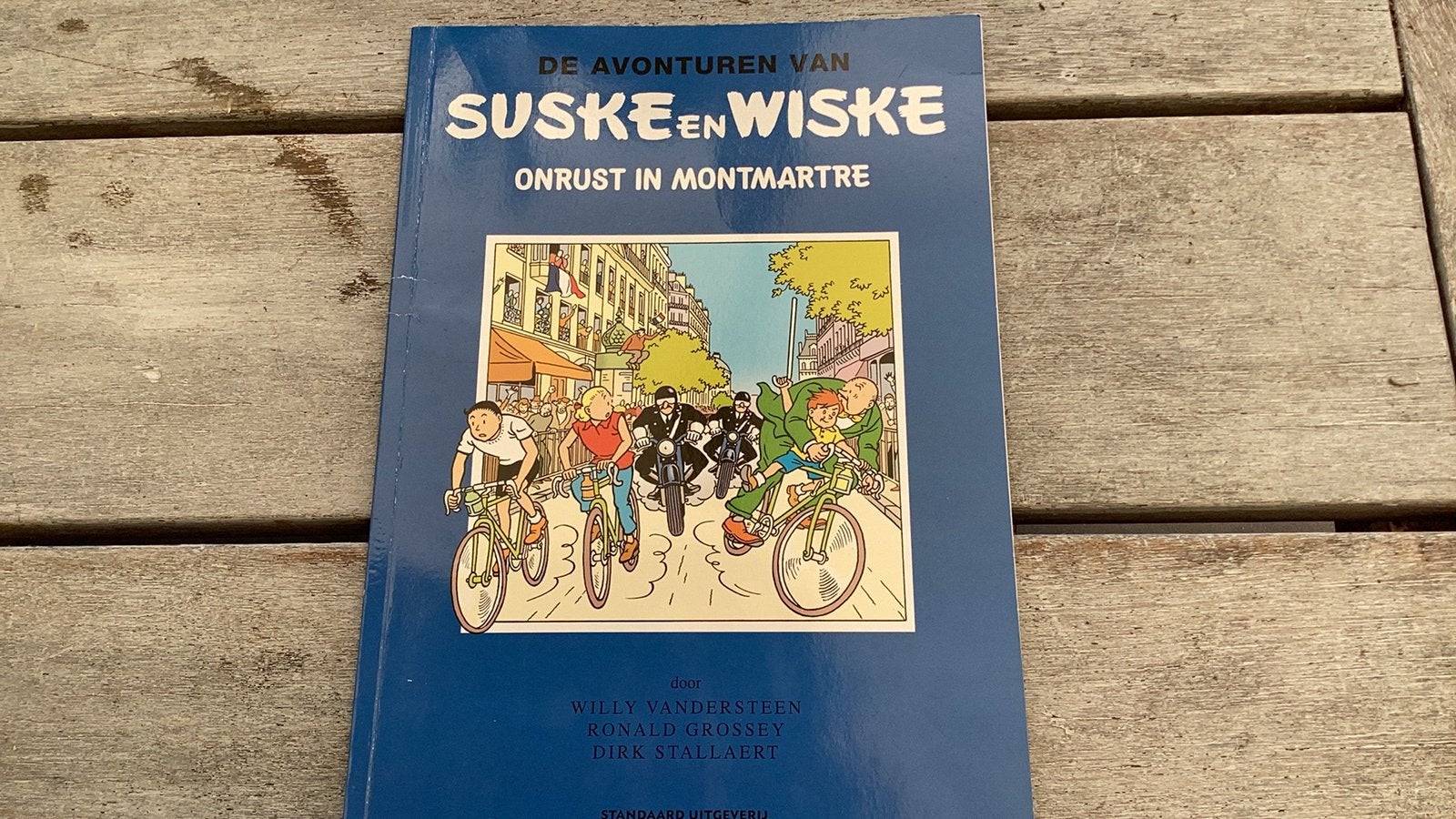 Suske en Wiske Willy Vandersteen Onrust in Montmartre voor€2, Gelezen, Eén stripboek, Willy Vandersteen; Ronald Grossey, Ophalen of Verzenden