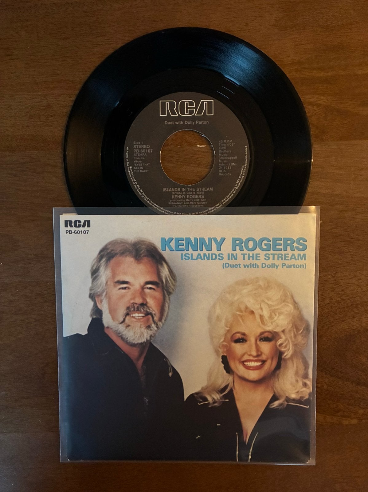 Kenny Rogers & Dolly Parton - Islands in the stream, Cd's en Dvd's, Vinyl Singles, Ophalen of Verzenden, 7 inch