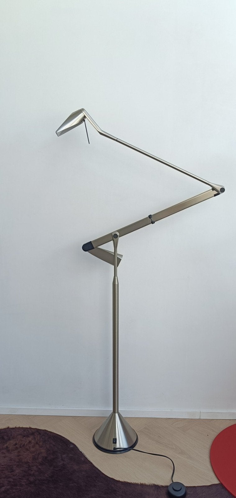 Lumina Zelig vloerlamp, Ophalen, 100 tot 150 cm, Zo goed als nieuw, Metaal