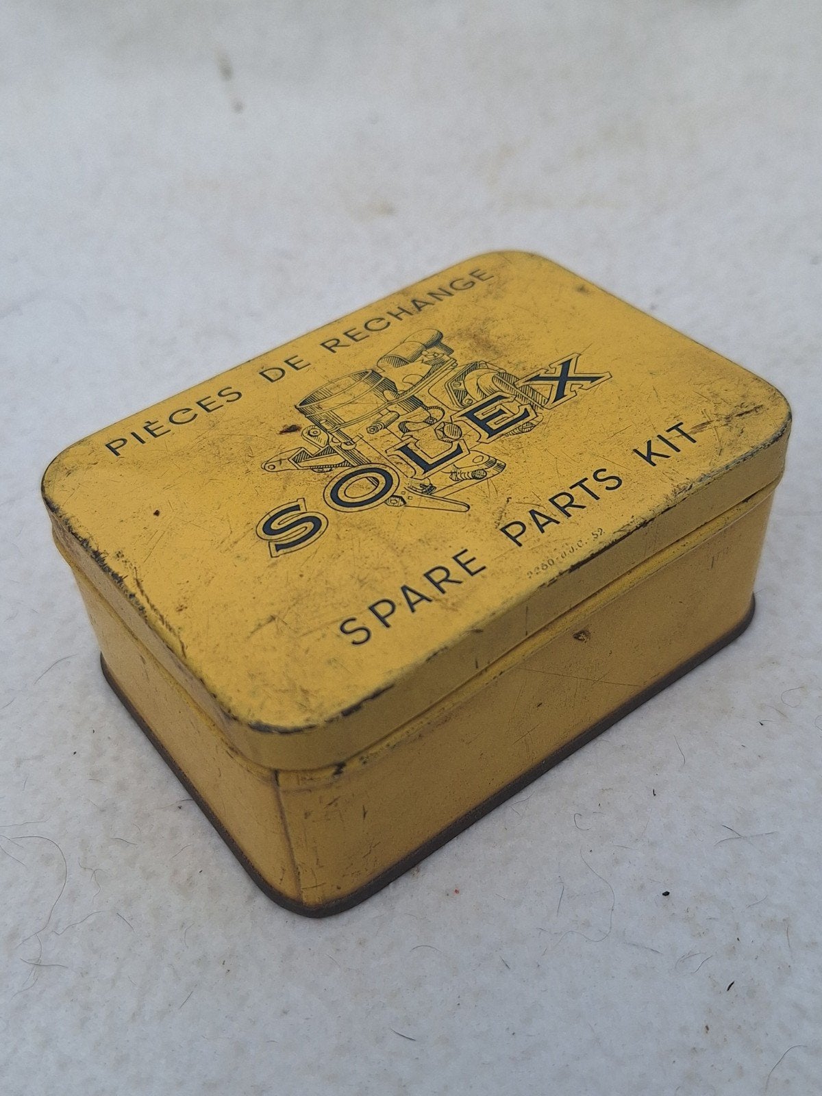Solex carburator kit in blik - Vintage bromfiets onderdelen, Ophalen of Verzenden, Gebruikt, Overige modellen