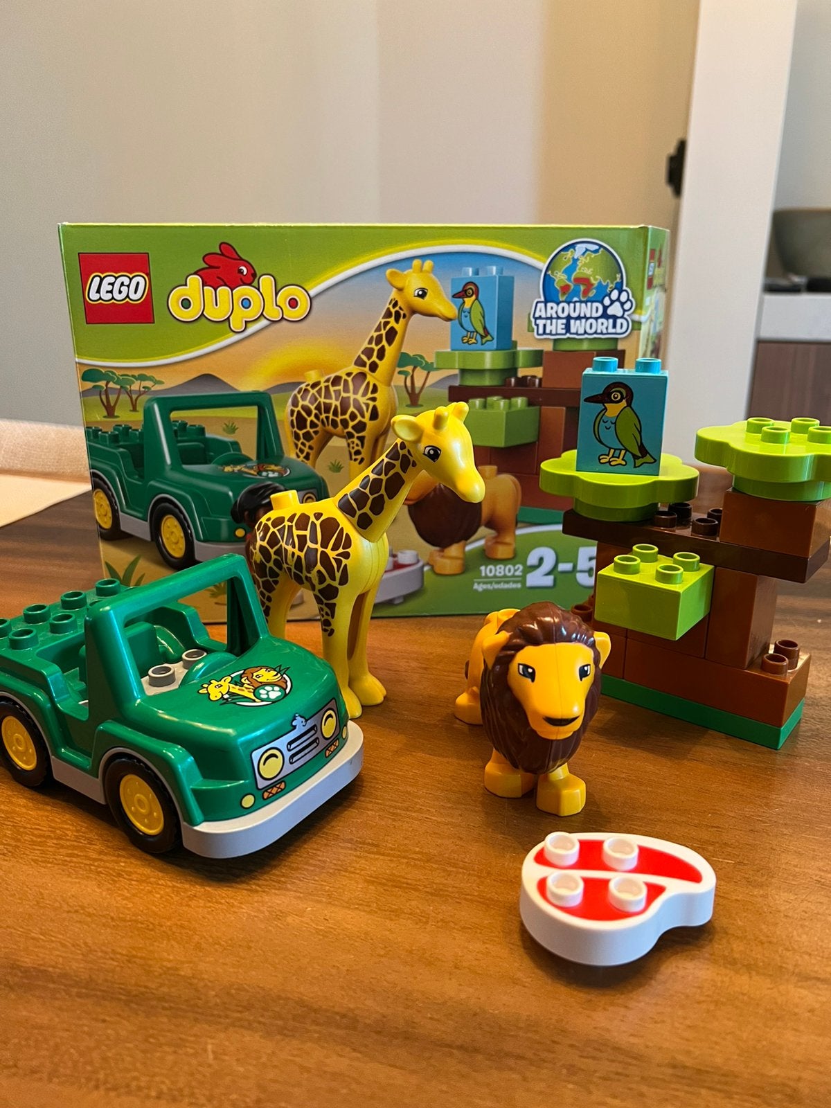 Duplo safari 10802, Ophalen, Gebruikt, Duplo, Inclusief doos