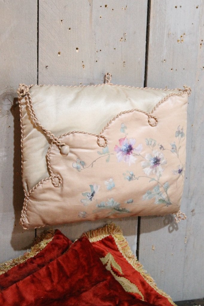 Oude Franse zijde lingerie hoes, Ophalen of Verzenden