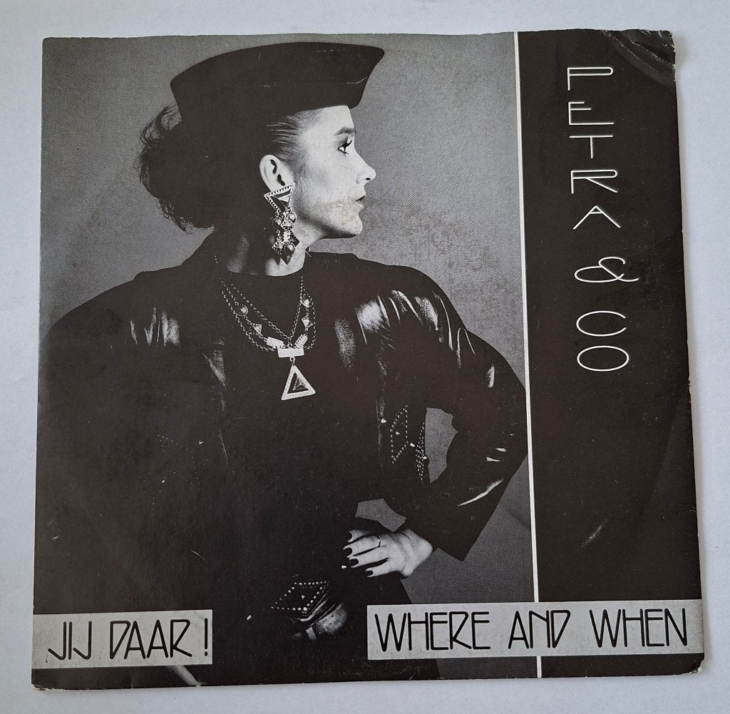 Petra & Co - Jij daar, Cd's en Dvd's, Vinyl Singles, Gebruikt, Ophalen of Verzenden, Overige typen, Nederlandstalig