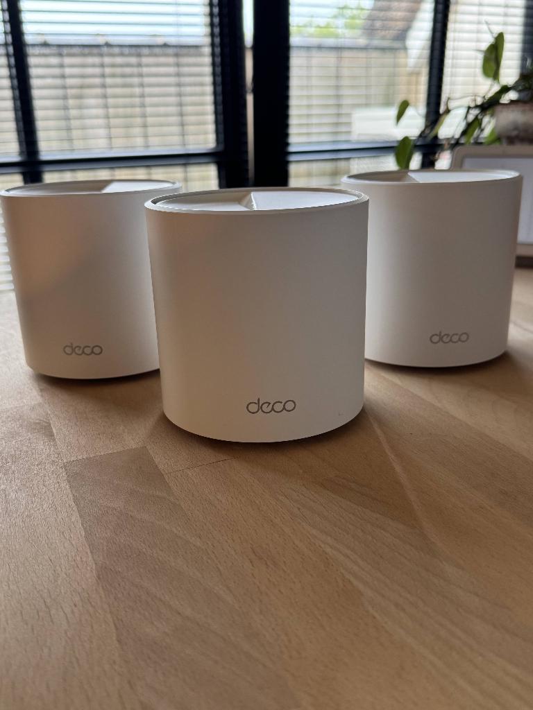 [3 pack] TP-LINK Deco X60 AX3000 Whole Home Mesh Wi-Fi 6, Ophalen, Zo goed als nieuw, TP Link Deco