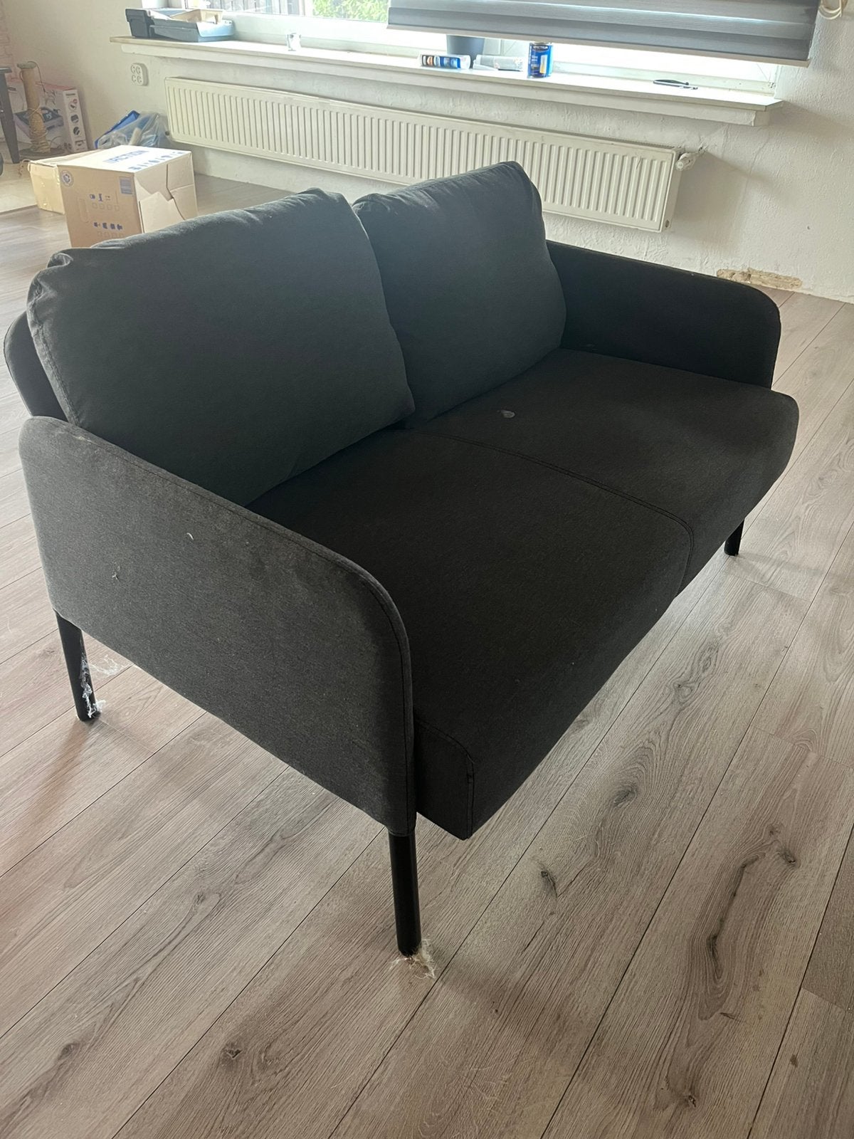 Twee personen bank van Ikea, Huis en Inrichting, Banken | Sofa's en Chaises Longues, Ophalen, Minder dan 75 cm, Tweepersoons, Zo goed als nieuw