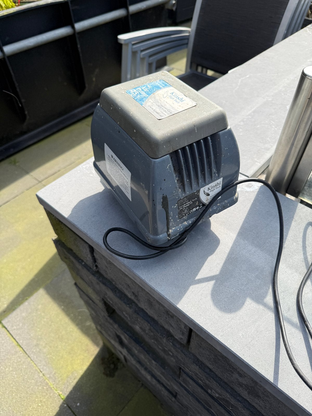 Kinshi high tech air pump 75, Ophalen of Verzenden, Gebruikt, Overige typen