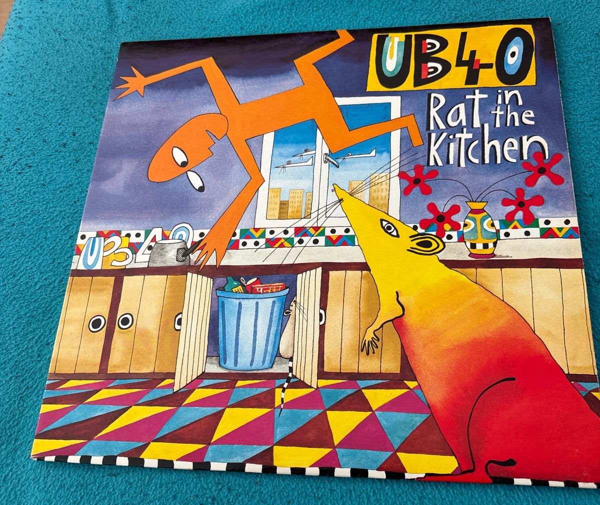 UB40 - Rat in the Kitchen (LP) 1986, Ophalen of Verzenden, Gebruikt, Pop, LP
