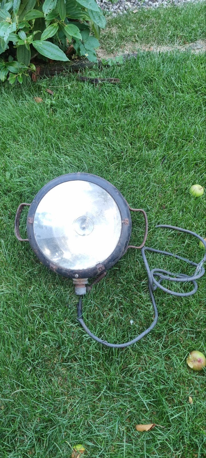 Opel Blitz / Mercedes brandweer licht, lamp zoeklicht, Ophalen of Verzenden