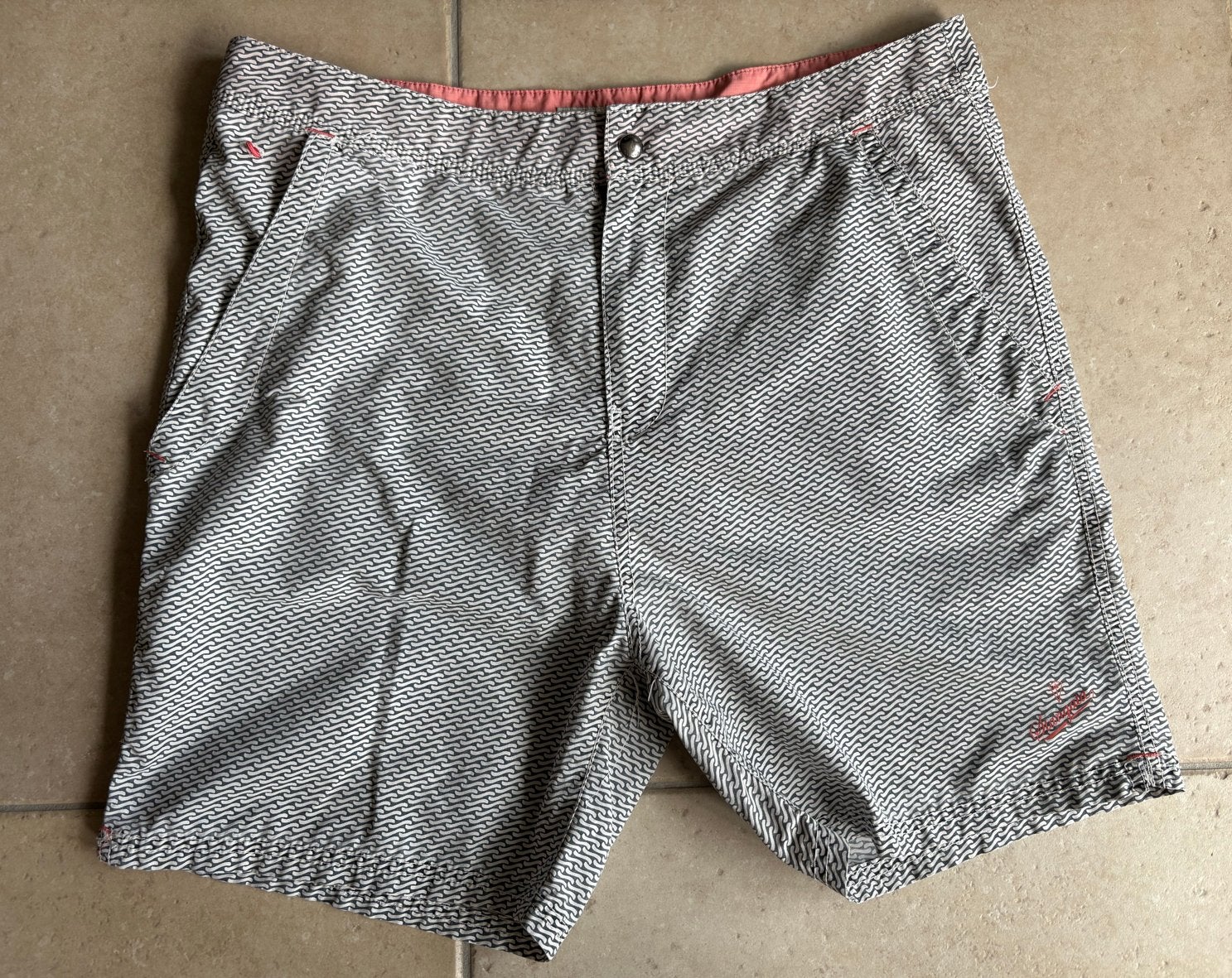 Stangata Zwemshort - Maat L, Kleding | Heren, Ophalen of Verzenden, Maat 52/54 (L), Grijs, Zwemshort