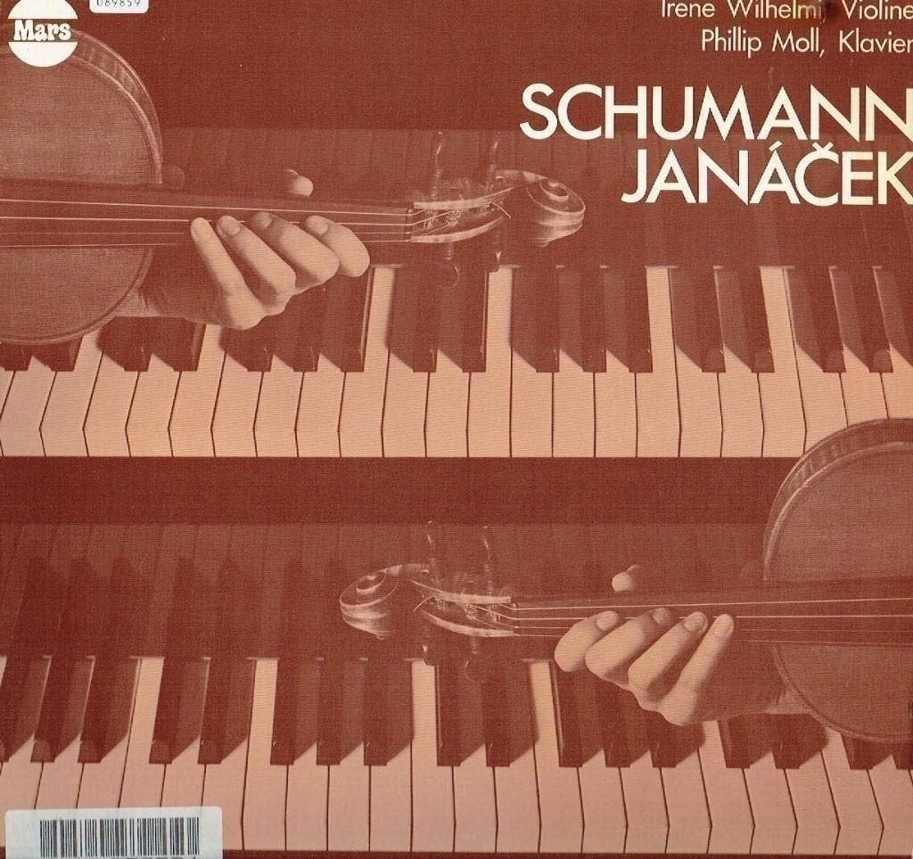 Phillip Moll • Irene Wilhelmi– Schumann Janáček Piano Violin, Kamermuziek, Verzenden, Zo goed als nieuw, 12 inch