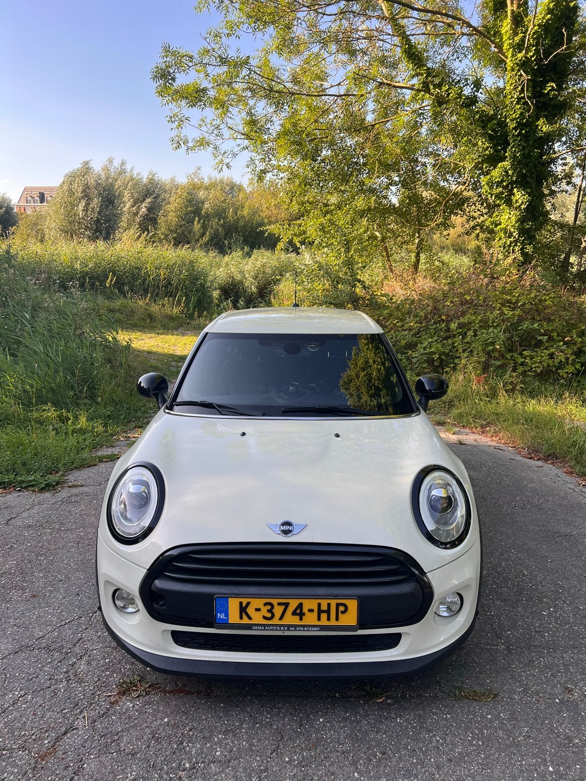 Mini Cooper 5-deurs (f55) 1.5 102pk Aut 2018 Wit/creme, Auto's, Mini, Wit, Particulier, 3 cilinders, Geïmporteerd