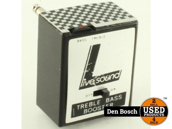 Live Sound (Vox) treble Bass Booster 1960 | Met garantie, Muziek en Instrumenten, Ibanez, Zo goed als nieuw, Support@ibanez.com