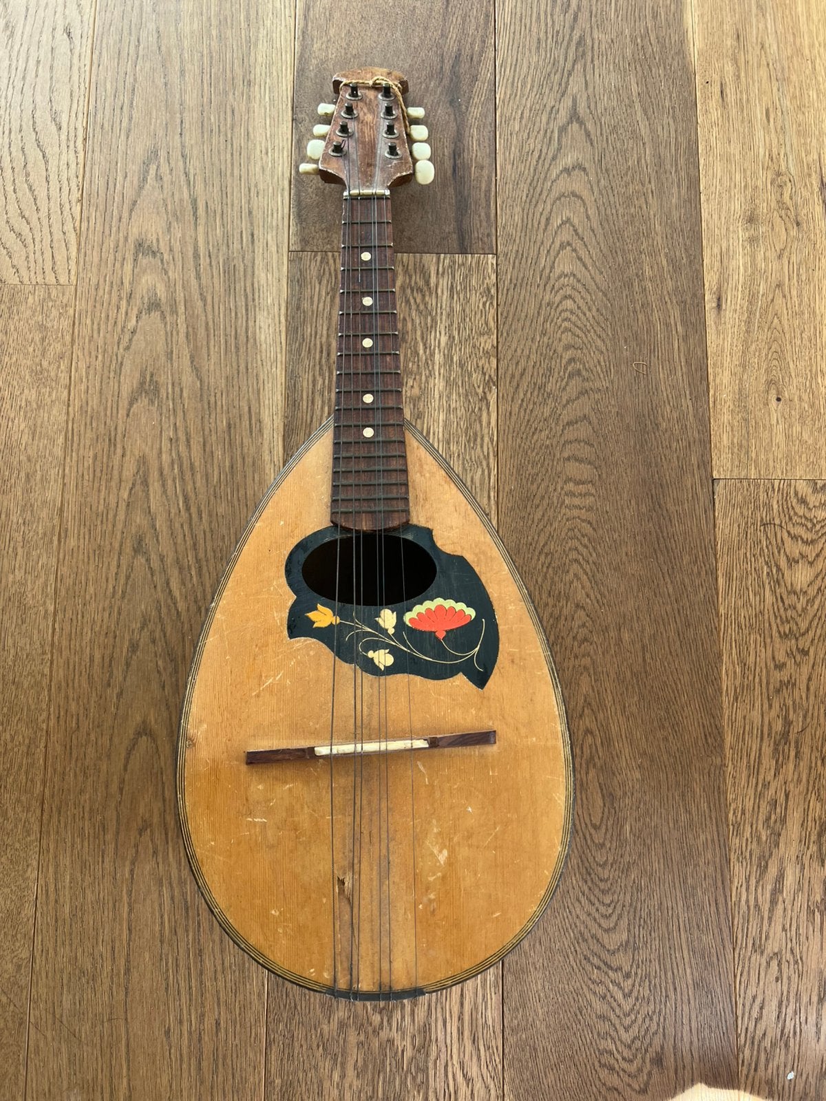 Vintage Italiaanse Mandoline, Ophalen of Verzenden, Gebruikt