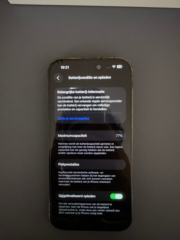 Foto 17 van iPhone 14 Pro 256 GB Space Black | MET ACCESSOIRES | 77%