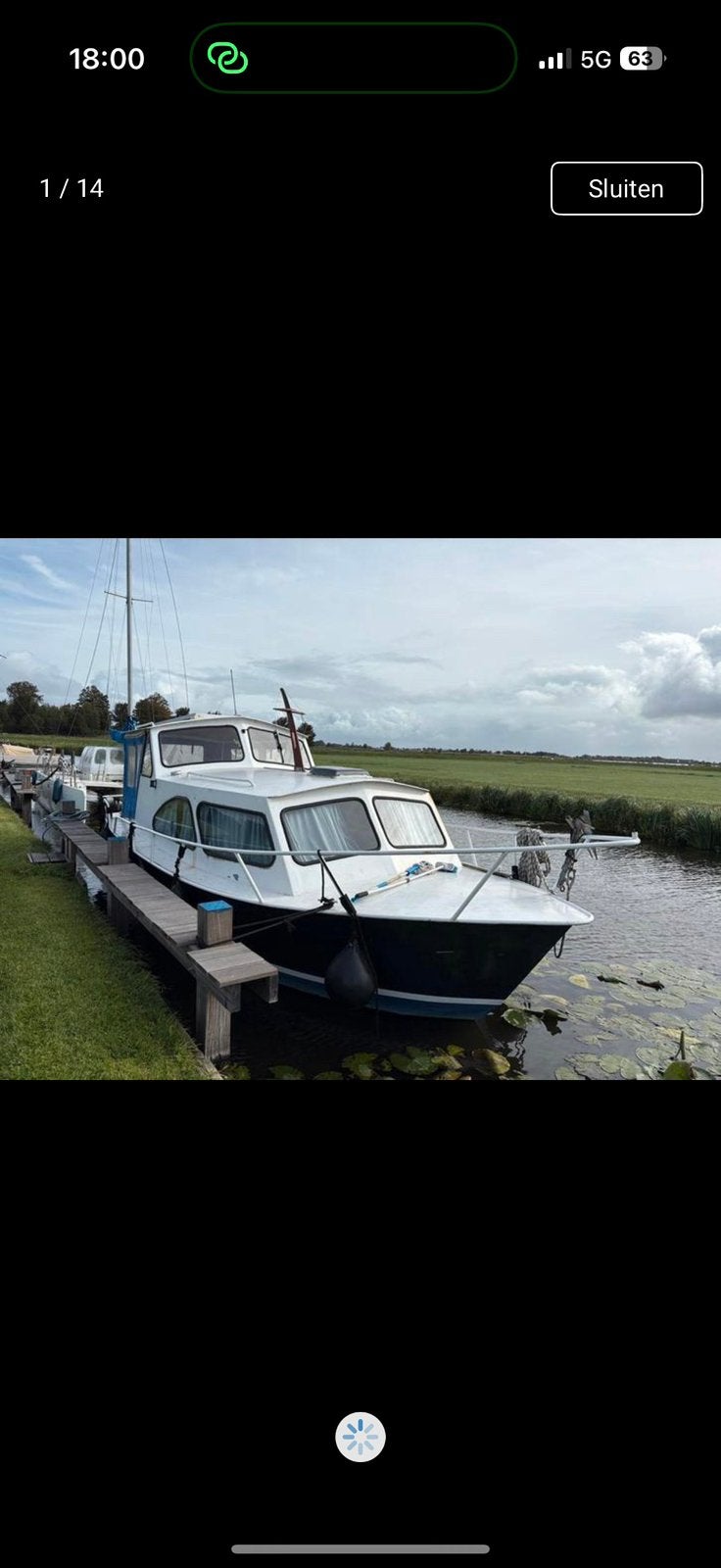 ten broeke kruiser 7,50 m, Ophalen of Verzenden, Gebruikt