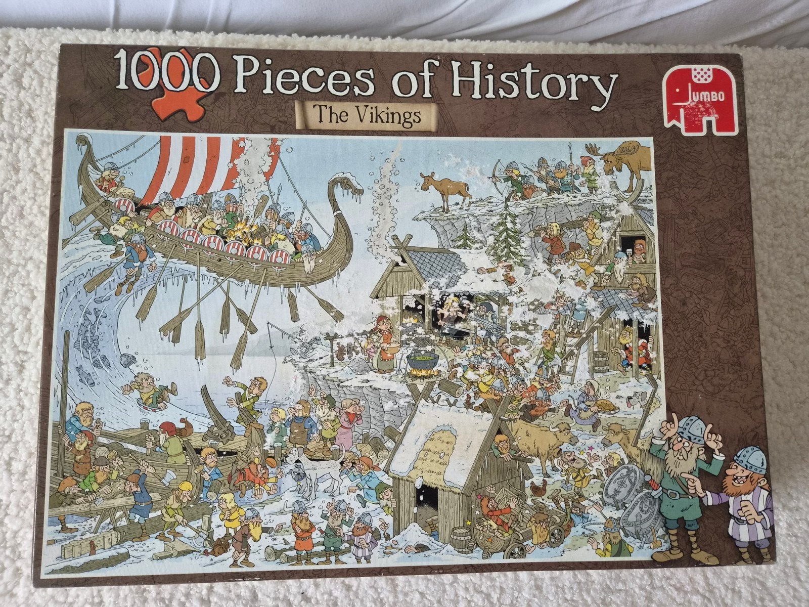 puzzel 1000 stukjes Jumbo, Ophalen of Verzenden, 500 t/m 1500 stukjes, Zo goed als nieuw, Legpuzzel