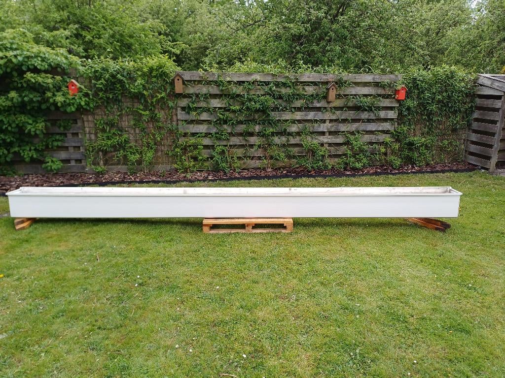 Dakgoot Polytech, Ophalen, Gebruikt, Pvc, Dakgoot