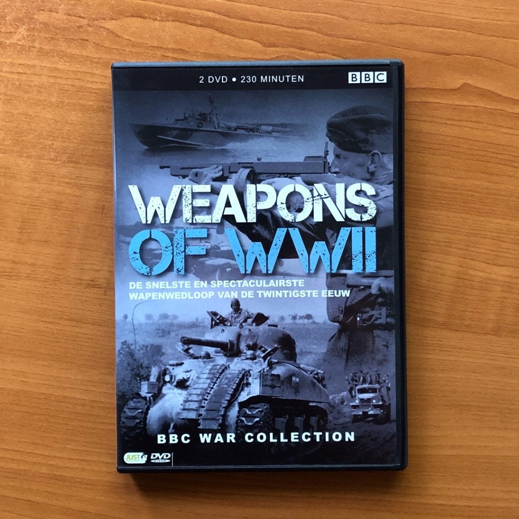 Weapons of WWII (2-DVD), Alle leeftijden, Ophalen of Verzenden, Zo goed als nieuw, Oorlog of Misdaad
